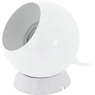 Eglo Petto 1 Biała Lampka Stołowa - LED GU10 Nowoczesny Styl Eglo Petto 1 Biała Lampka Stołowa - LED GU10 Nowoczesny Styl