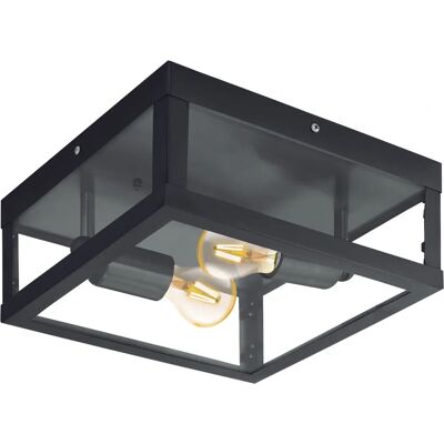 Eglo Alamonte 1 Deckenleuchte - Außen IP44 Schwarz Eglo Alamonte 1 Deckenleuchte - Außen IP44 Schwarz