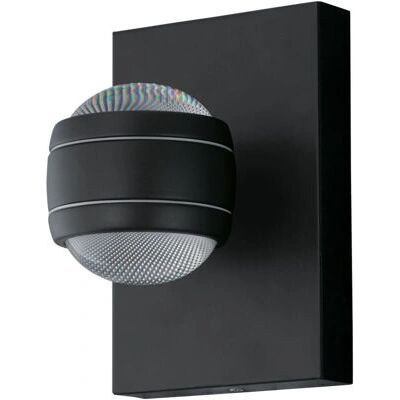EGLO Sesimba 7.4W Utomhusvägglampa - IP44 Svart EGLO Sesimba 7.4W Utomhusvägglampa - IP44 Svart