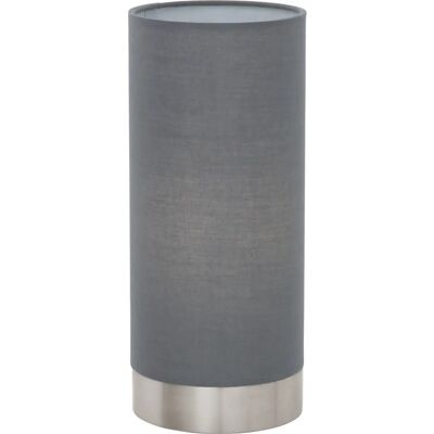 Eglo Maserlo Szara Lampa Stołowa - Nowoczesna, 40W, E27, Dimmable Eglo Maserlo Szara Lampa Stołowa - Nowoczesna, 40W, E27, Dimmable