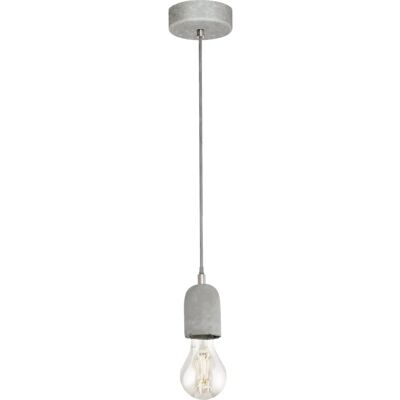 Lampa wisząca Eglo Silvares - Stal & Beton - 60W - Nowoczesna Lampa wisząca Eglo Silvares - Stal & Beton - 60W - Nowoczesna