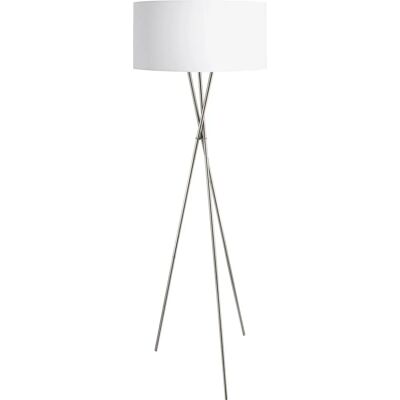 Lampa stojąca Eglo Fondachelli - Biała tkanina klosza - 151,5cm - Lampa stojąca Lampa stojąca Eglo Fondachelli - Biała tkanina klosza - 151,5cm - Lampa stojąca