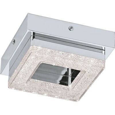 Eglo Fradelo LED sufitowa lampa - 4W, Chrom, Kryształy, Nowoczesny Eglo Fradelo LED sufitowa lampa - 4W, Chrom, Kryształy, Nowoczesny