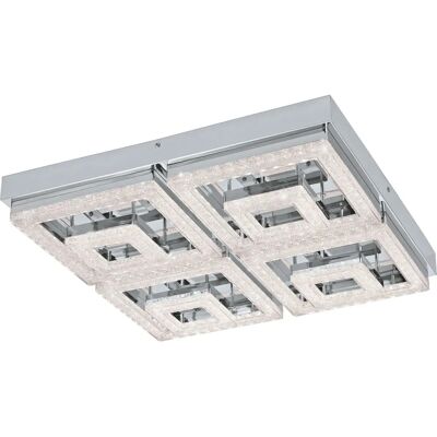 EGLO Fradelo LED-Deckenleuchte - Modernes Quadrat 48W EGLO Fradelo LED-Deckenleuchte - Modernes Quadrat 48W