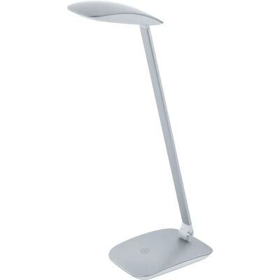 Eglo Cajero Srebrna Dotykowa Lampka Biurkowa - Lampka Biurkowa Eglo Cajero Srebrna Dotykowa Lampka Biurkowa - Lampka Biurkowa