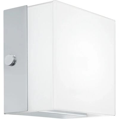 EGLO Alea 2 Wandleuchte - Modernes LED Chrom Weiß EGLO Alea 2 Wandleuchte - Modernes LED Chrom Weiß