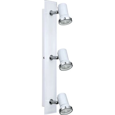 Eglo Tamara 1 White Chrome Bathroom Triple Spot Light - Lighting Spot Eglo Tamara 1 White Chrome Bathroom Triple Spot Light - Lighting Spot