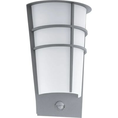 EGLO Breganzo 1 Silber Außenwandleuchte mit Sensor - Wandmontage EGLO Breganzo 1 Silber Außenwandleuchte mit Sensor - Wandmontage