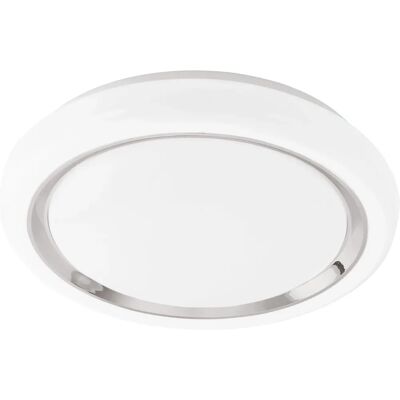 Eglo Capasso Biała i Chrom LED Lampa Sufitowa - Oświetlenie Eglo Capasso Biała i Chrom LED Lampa Sufitowa - Oświetlenie