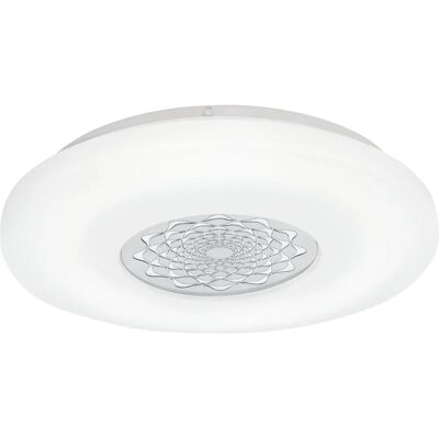Eglo Capasso 1 LED sufitowa lampa - Montaż powierzchniowy 24W Biały Chrom Eglo Capasso 1 LED sufitowa lampa - Montaż powierzchniowy 24W Biały Chrom