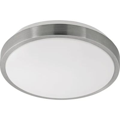 Eglo Competa 1 Weiße Satin Nickel Deckenleuchte - Modernes Deckenlicht Eglo Competa 1 Weiße Satin Nickel Deckenleuchte - Modernes Deckenlicht