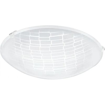 EGLO Malva 1 Biała Szkło Lampa Sufitowa - Lampa Sufitowa EGLO Malva 1 Biała Szkło Lampa Sufitowa - Lampa Sufitowa