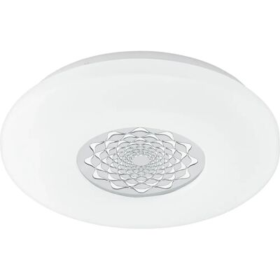 EGLO Marke CAPASSO-C Smarte LED-Deckenleuchte Weiß Bluetooth EGLO Marke CAPASSO-C Smarte LED-Deckenleuchte Weiß Bluetooth