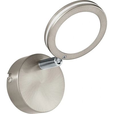 EGLO Karystos - Projecteur LED blanc de 8,5cm en Nickel - Publicité EGLO Karystos - Projecteur LED blanc de 8,5cm en Nickel - Publicité