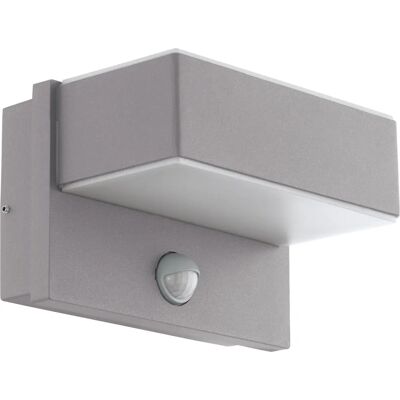 Eglo Azzinano Silber Außenwandleuchte mit PIR-Sensor Eglo Azzinano Silber Außenwandleuchte mit PIR-Sensor