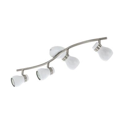 EGLO Arboledas Satin Nickel GU10 LED Spot - Beleuchtungsarmatur EGLO Arboledas Satin Nickel GU10 LED Spot - Beleuchtungsarmatur