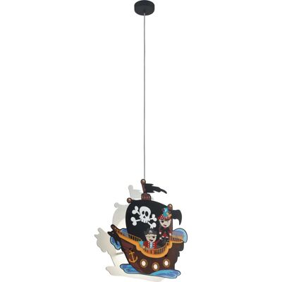 Lampa wisząca EGLO San Carlo - Dekoracja statku pirata dla dzieci Lampa wisząca EGLO San Carlo - Dekoracja statku pirata dla dzieci