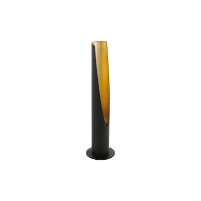 EGLO Czarna i Złota Lampa podłogowa - GU10 LED 5 W - Nowoczesne Eleganckie Oświetlenie EGLO Czarna i Złota Lampa podłogowa - GU10 LED 5 W - Nowoczesne Eleganckie Oświetlenie