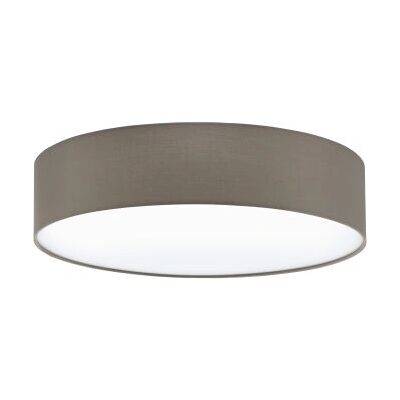Lámpara de techo Eglo Pasteri 57cm Tela taupe - Iluminación de techo Lámpara de techo Eglo Pasteri 57cm Tela taupe - Iluminación de techo