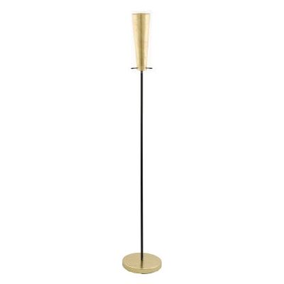 Lampa podłogowa Eglo Pinto Gold - 60W - Nowoczesny Czarny i Złoty Lampa podłogowa Eglo Pinto Gold - 60W - Nowoczesny Czarny i Złoty