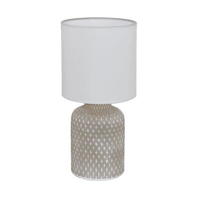 EGLO Bellariva Grau Keramik & Stoff Tischlampe - Tischlampe EGLO Bellariva Grau Keramik & Stoff Tischlampe - Tischlampe
