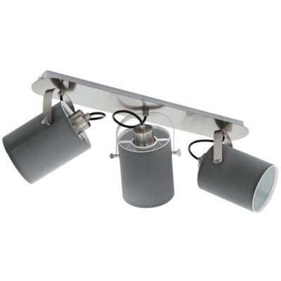 Eglo Villabate Foco de Interior Satin Níquel 3 Luces Eglo Villabate Foco de Interior Satin Níquel 3 Luces