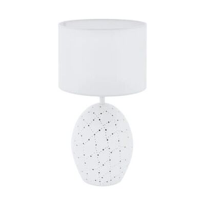 EGLO MONTALBANO Lámpara de mesa - Blanco - E27 - 38.5cm EGLO MONTALBANO Lámpara de mesa - Blanco - E27 - 38.5cm