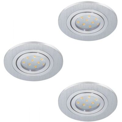 EGLO AREITIO Iluminación empotrable - GU10 LED - Diseño cuadrado moderno EGLO AREITIO Iluminación empotrable - GU10 LED - Diseño cuadrado moderno