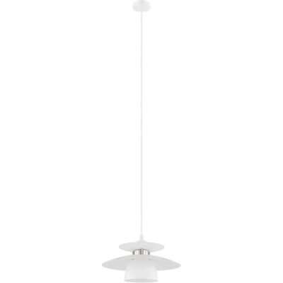 Lampa wisząca Eglo Brenda - Nowoczesny stożkowy design stal E27 Lampa wisząca Eglo Brenda - Nowoczesny stożkowy design stal E27