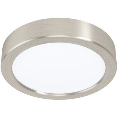 EGLO Fueva 5 Plafoniera - LED 11W, Nichel Satinato, 1350lm EGLO Fueva 5 Plafoniera - LED 11W, Nichel Satinato, 1350lm