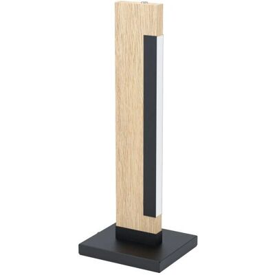 Eglo Camacho lampka biurkowa - Czarna, Brązowa, 6,5W LED Eglo Camacho lampka biurkowa - Czarna, Brązowa, 6,5W LED