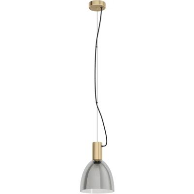 EGLO Lebalio Lámpara Colgante - E27, 40W, Negro-Transparente - Lámpara suspendida EGLO Lebalio Lámpara Colgante - E27, 40W, Negro-Transparente - Lámpara suspendida