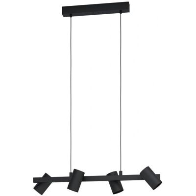 EGLO Gatuela 1 Pendelleuchte - Hängeleuchte, Schwarz, 110cm EGLO Gatuela 1 Pendelleuchte - Hängeleuchte, Schwarz, 110cm
