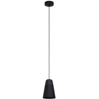 EGLO Canterras lampa wisząca - Klosz z metalu o kształcie stożka - E27 EGLO Canterras lampa wisząca - Klosz z metalu o kształcie stożka - E27