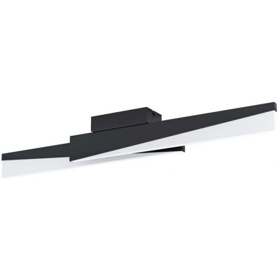 EGLO Isidro Deckenleuchte - Schwarz, 22W LED, Modernes Design EGLO Isidro Deckenleuchte - Schwarz, 22W LED, Modernes Design