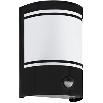Eglo Cerno Outdoor Wall Light - PIR Sensor - Black - Outdoor Wall Light Eglo Cerno Outdoor Wall Light - PIR Sensor - Black - Outdoor Wall Light