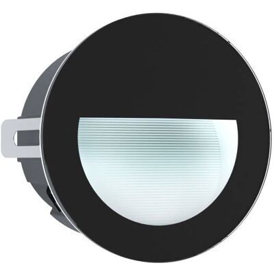 EGLO Aracena - LED Einbauleuchte - 2,5W, Schwarz - Außen EGLO Aracena - LED Einbauleuchte - 2,5W, Schwarz - Außen