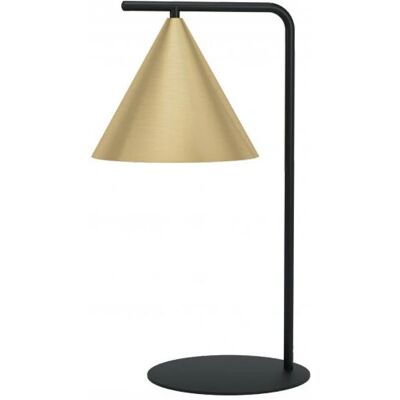 EGLO Narices Art Deco Tischlampe - Schwarz, Gold - E27 40 W - Modern Minimalistisch EGLO Narices Art Deco Tischlampe - Schwarz, Gold - E27 40 W - Modern Minimalistisch