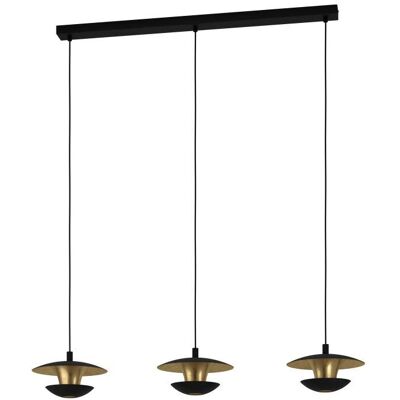 EGLO NUVANO Lampa wisząca - Czarny/Złoty - Wnętrza Nowoczesne EGLO NUVANO Lampa wisząca - Czarny/Złoty - Wnętrza Nowoczesne