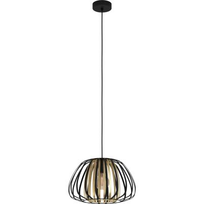 EGLO Encinitos Pendant Light - Modern Gold/Black Suspension - 37.5cm EGLO Encinitos Pendant Light - Modern Gold/Black Suspension - 37.5cm