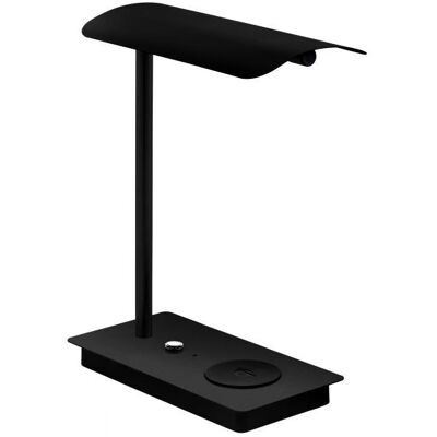 EGLO Arenaza Czarna lampa biurkowa z dotykiem i ładowarką Qi EGLO Arenaza Czarna lampa biurkowa z dotykiem i ładowarką Qi