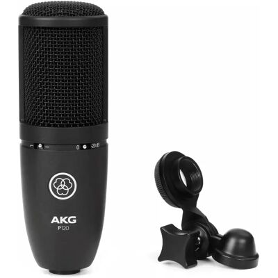AKG P120+ Kondenzátoros mikrofon cardioid mintázattal - Felvételi mikrofon AKG P120+ Kondenzátoros mikrofon cardioid mintázattal - Felvételi mikrofon