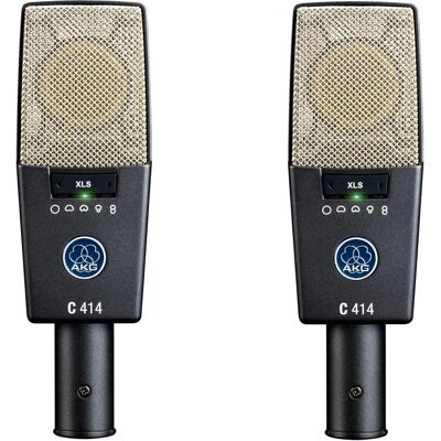 AKG C414 XLS Stereomikrofon - 9 Polar Muster - Studio Kondensatormikrofon AKG C414 XLS Stereomikrofon - 9 Polar Muster - Studio Kondensatormikrofon