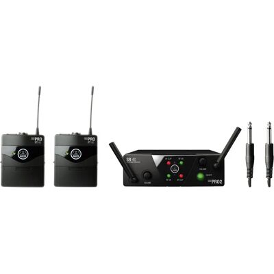 AKG - WMS40 Mini2 - Dual - Instrumental Set - Bezprzewodowy AKG - WMS40 Mini2 - Dual - Instrumental Set - Bezprzewodowy