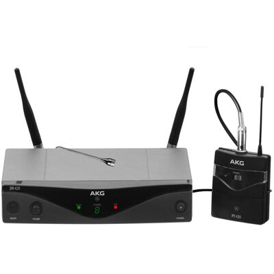 Bezdrátový mikrofonní systém AKG WMS420 - Set prezentátora Bezdrátový mikrofonní systém AKG WMS420 - Set prezentátora