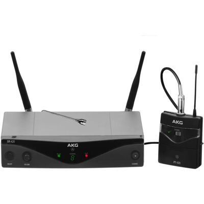 Bezdrátový mikrofonní systém AKG WMS420 - UHF, 8 kanálů, kapsle D5 Bezdrátový mikrofonní systém AKG WMS420 - UHF, 8 kanálů, kapsle D5