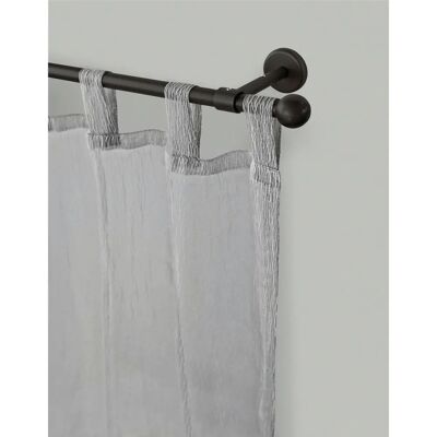 GARESA Bolti Gardinenstange - Schwarz - 150cm - 16mm - Wandmontage GARESA Bolti Gardinenstange - Schwarz - 150cm - 16mm - Wandmontage