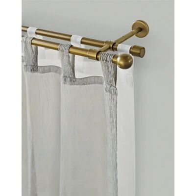 GARESA BOLTI Gardinenstange - 200cm, 2-läufig, Gold GARESA BOLTI Gardinenstange - 200cm, 2-läufig, Gold