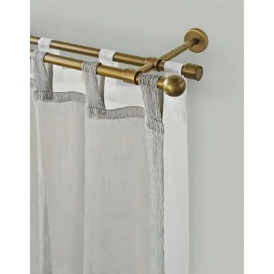 GARESA BOLTI Gold Gardinenstange - 2-läufig, 300cm GARESA BOLTI Gold Gardinenstange - 2-läufig, 300cm
