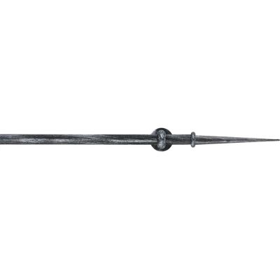 GARESA ESPERANCA Gardinenstange - Metall, 300cm, Schwarz GARESA ESPERANCA Gardinenstange - Metall, 300cm, Schwarz